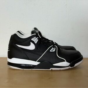 Nike Air Flight 89 Black White Sneakers CU4833-015 Men’s Size 9.5